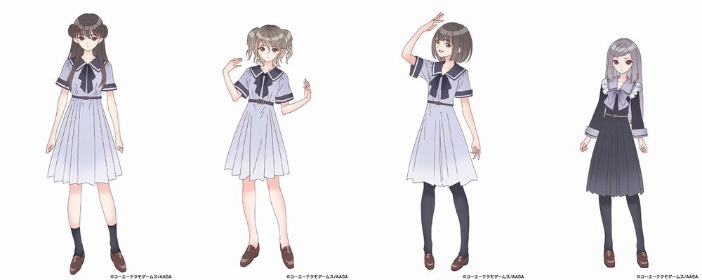Blue Reflection characters2 Blue Reflection characters2